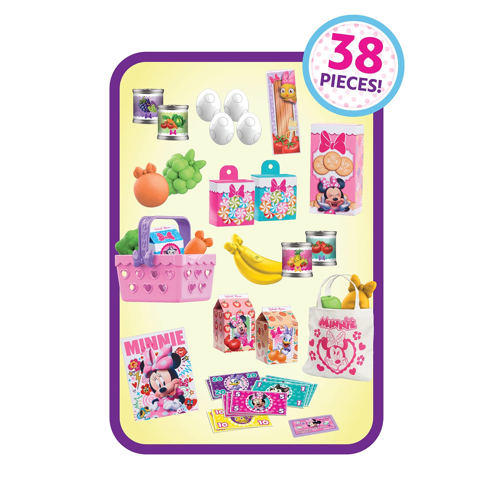 Disney Junior Minnie Mouse Marvelous Market, Pretend Play Large, Multi-color