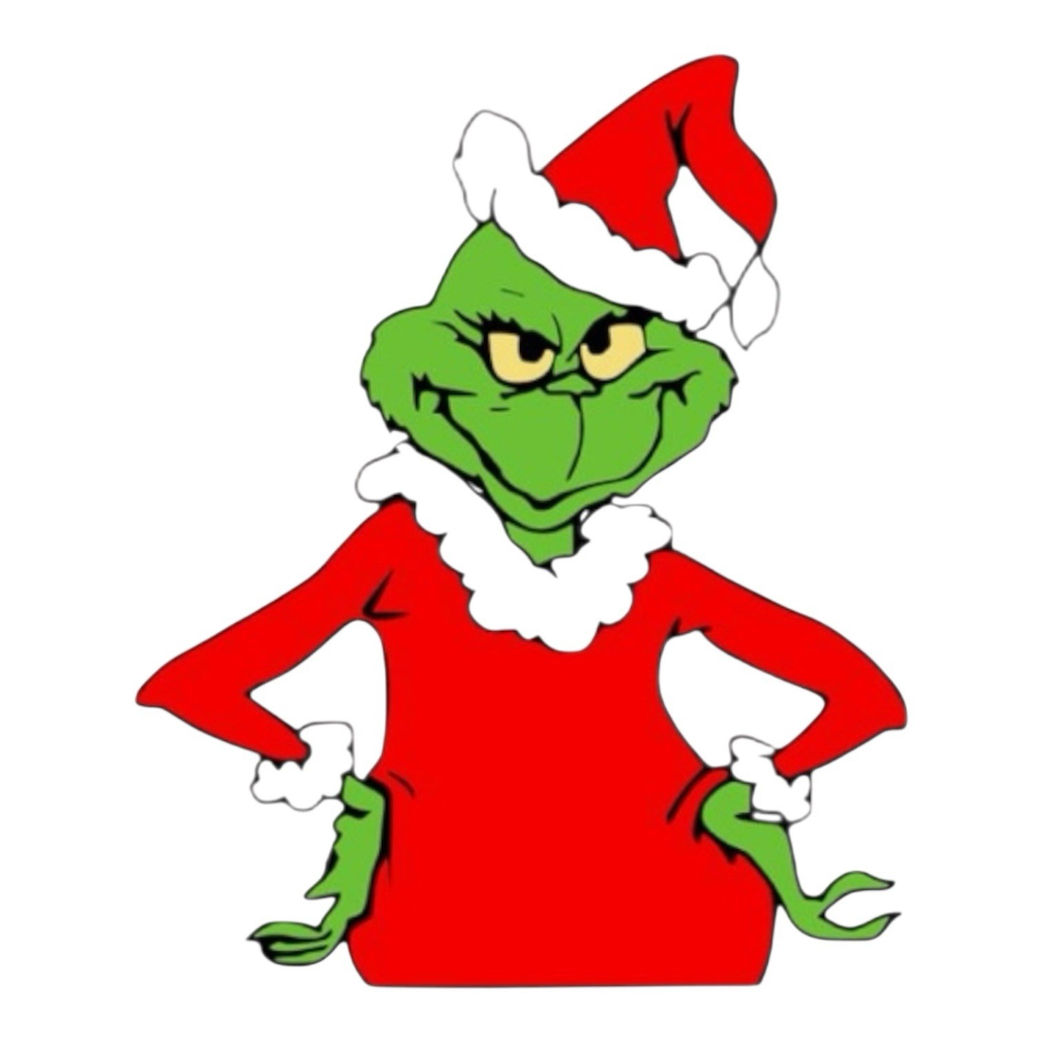 Dr. Suess The Grinch Who Stole Christmas 4” Waterproof Vinyl Sticker 1PC