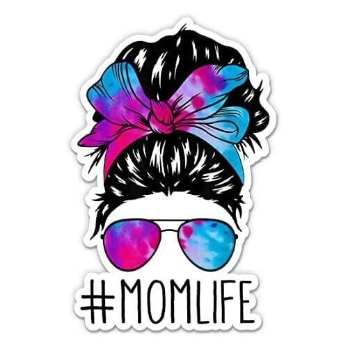 Mom Life Sticker momlife retro pun