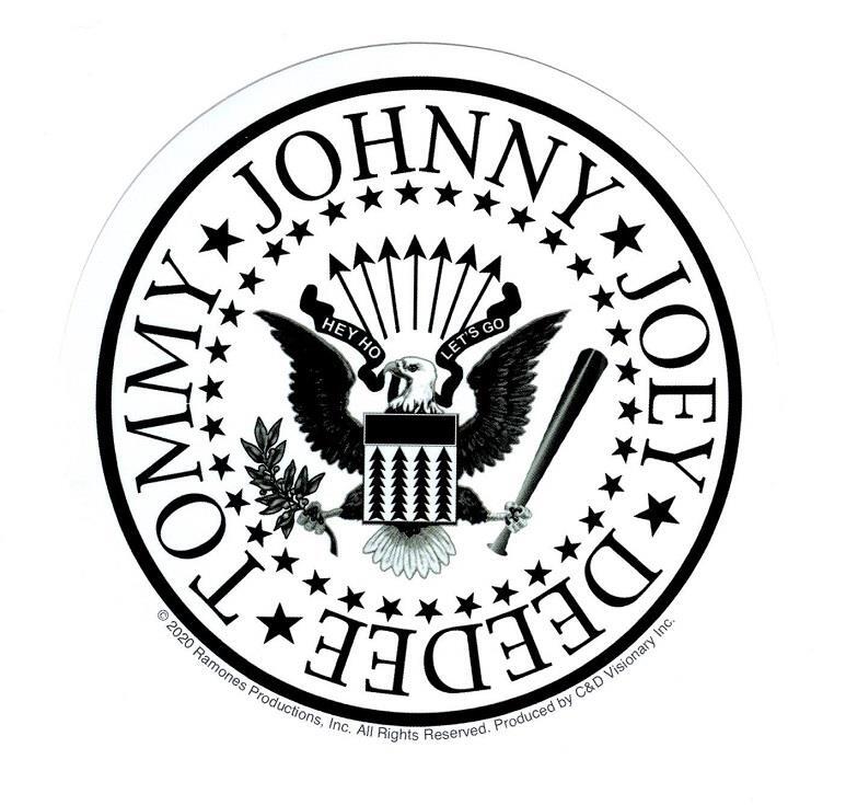 Ramones White Eagle Sticker Decal Punk New