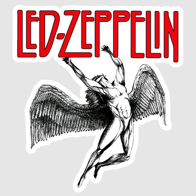 Led Zeppelin Rock Band Music Car Truck Window Bumper Cup Vinyl Sticker/Decal 05