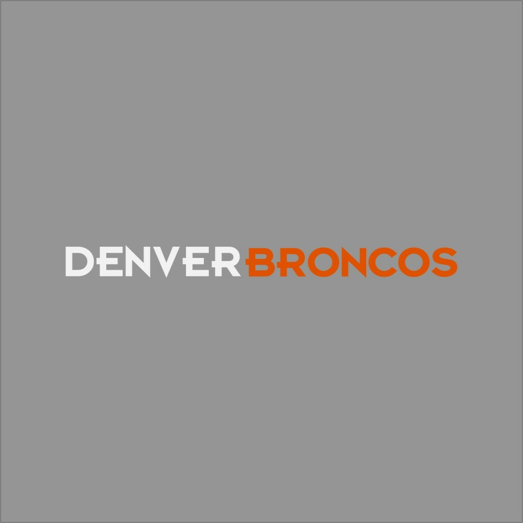 Denver Broncos #4 NFL Team Pro Sports Vinyl Sticker Decal Car Window Wall