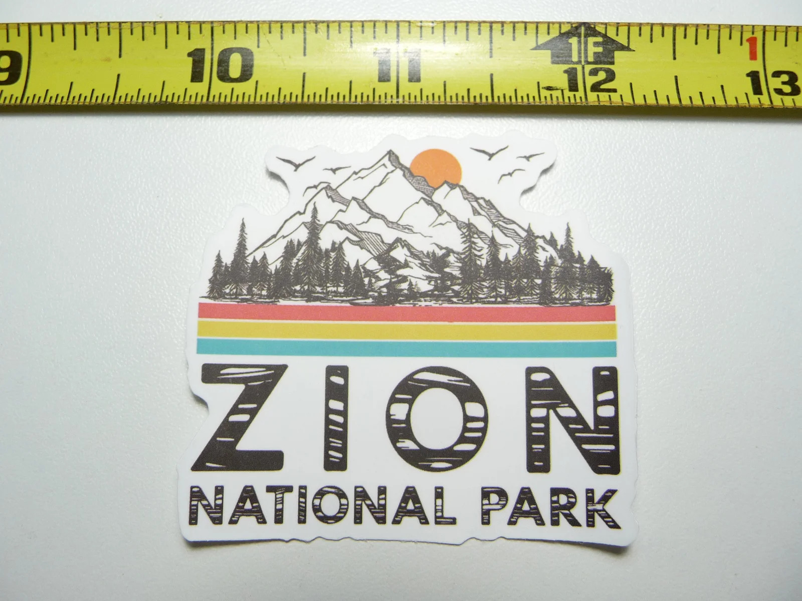 ZION NATIONAL PARK #3 UTAH SMALL STICKER DECAL HIKING CAMPING NATURE OUTDOOR