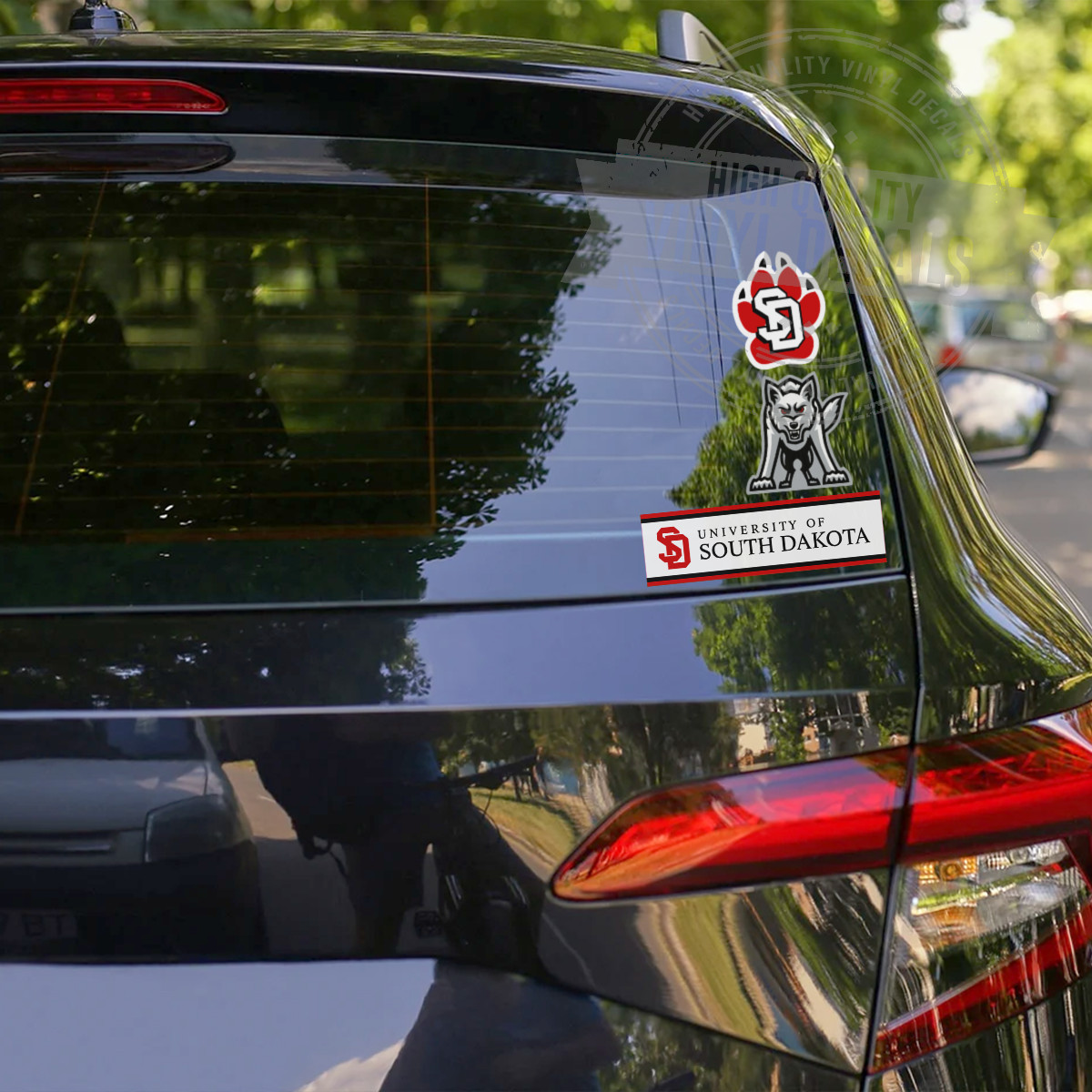 University of South Dakota NCAA A4 High Quality Printed Vinyl Decal Sticker Kit