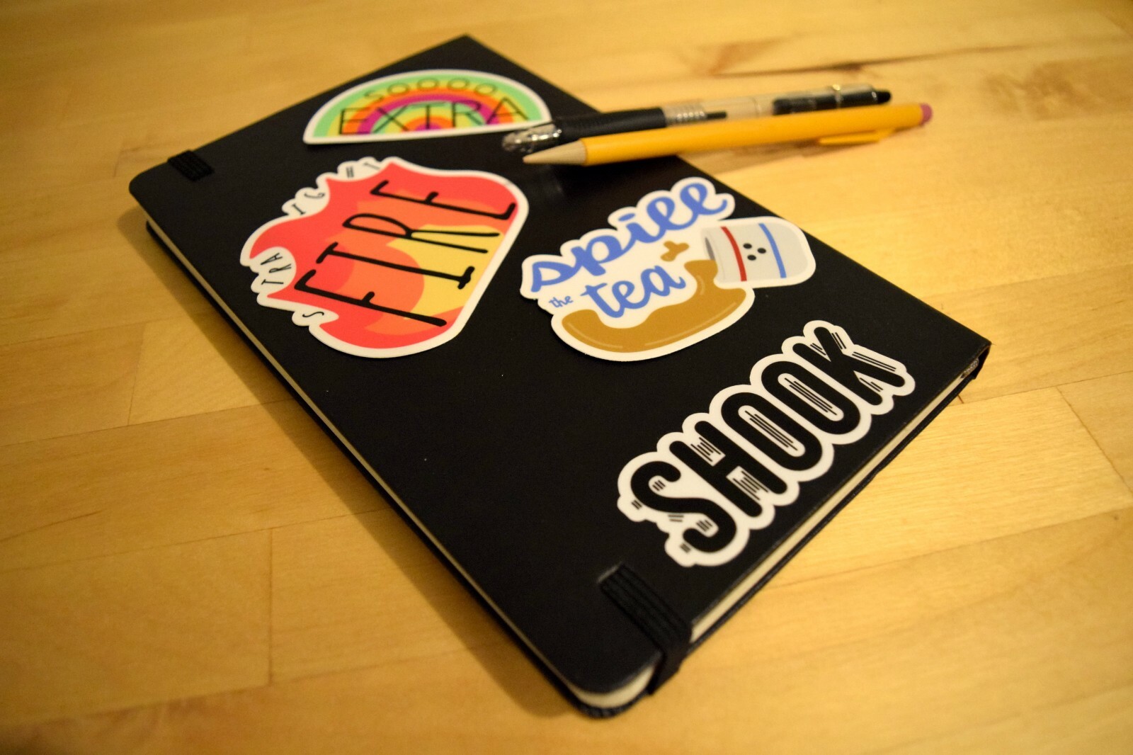 “Shook” Vinyl Sticker – Catch Phrase Sticker – Custom Design!