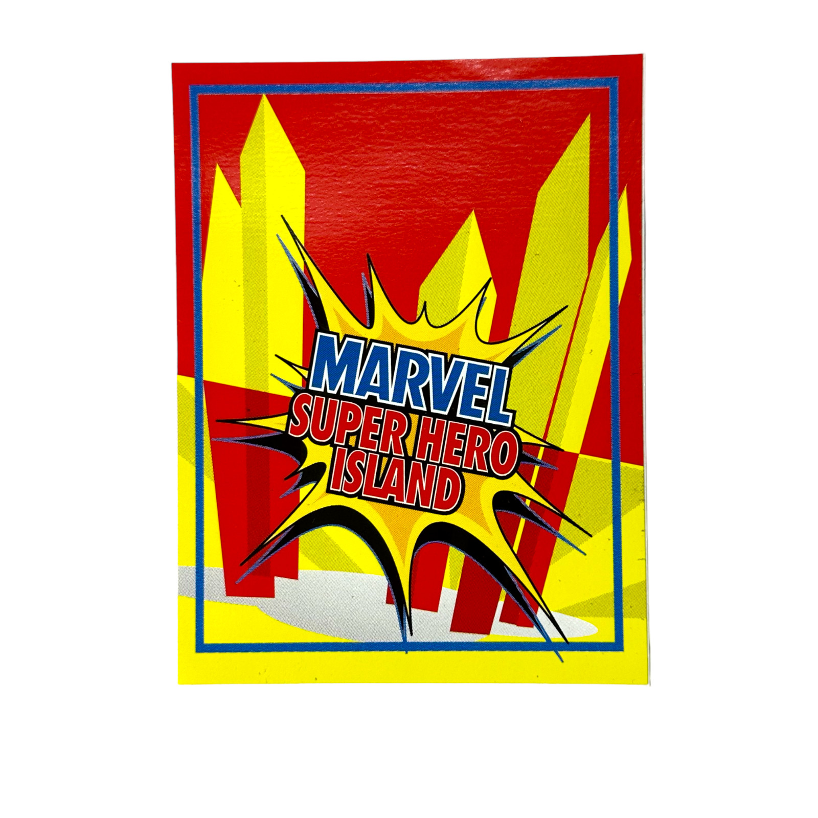 Universal Studios Marvel Super Hero Island Sticker