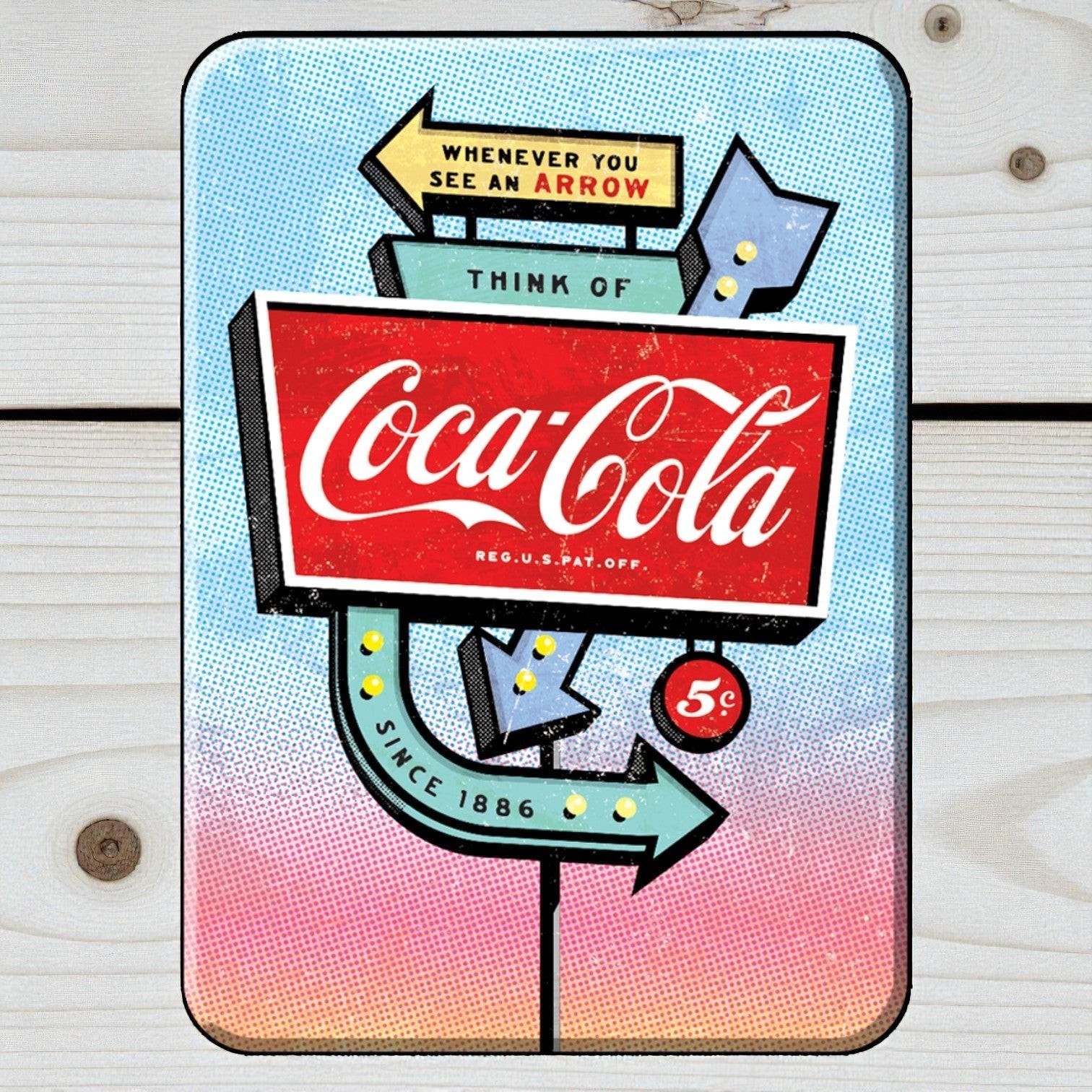 Coca-Cola Since 1866 Marquee Magnet