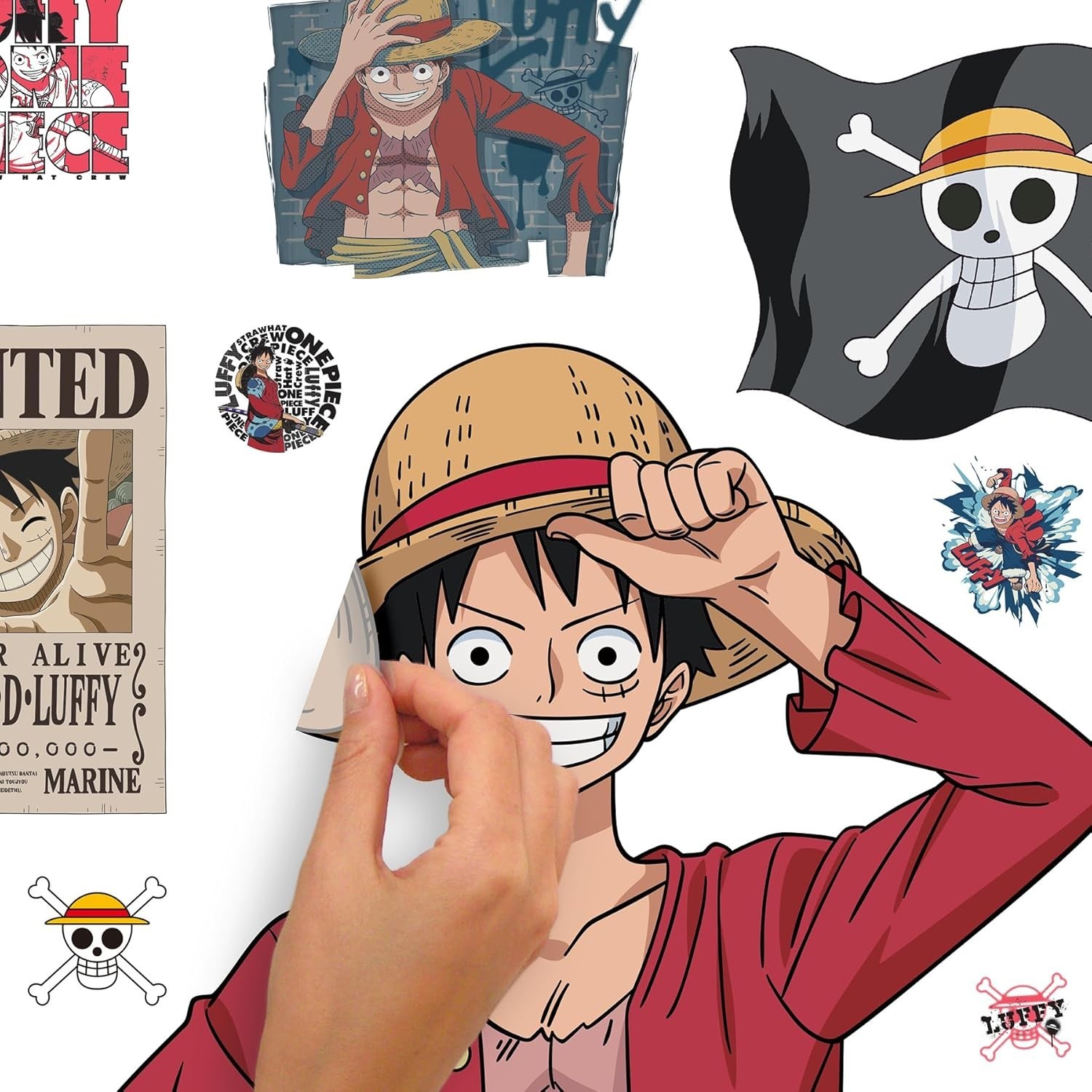 Official One Piece Luffy Wall Art-~