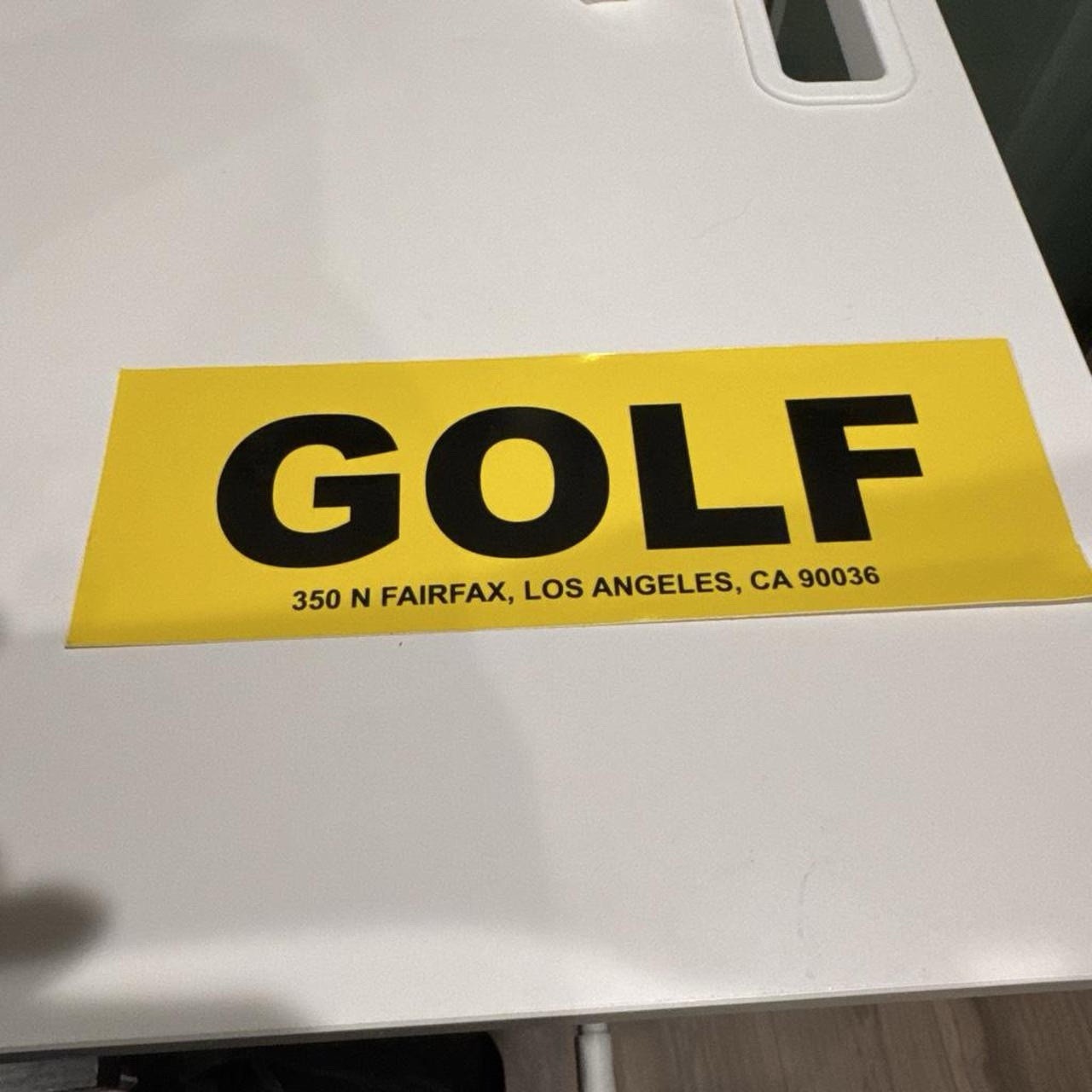 GOLF Vinyl Sticker Decal Self-Adhesive Tyler the Creator