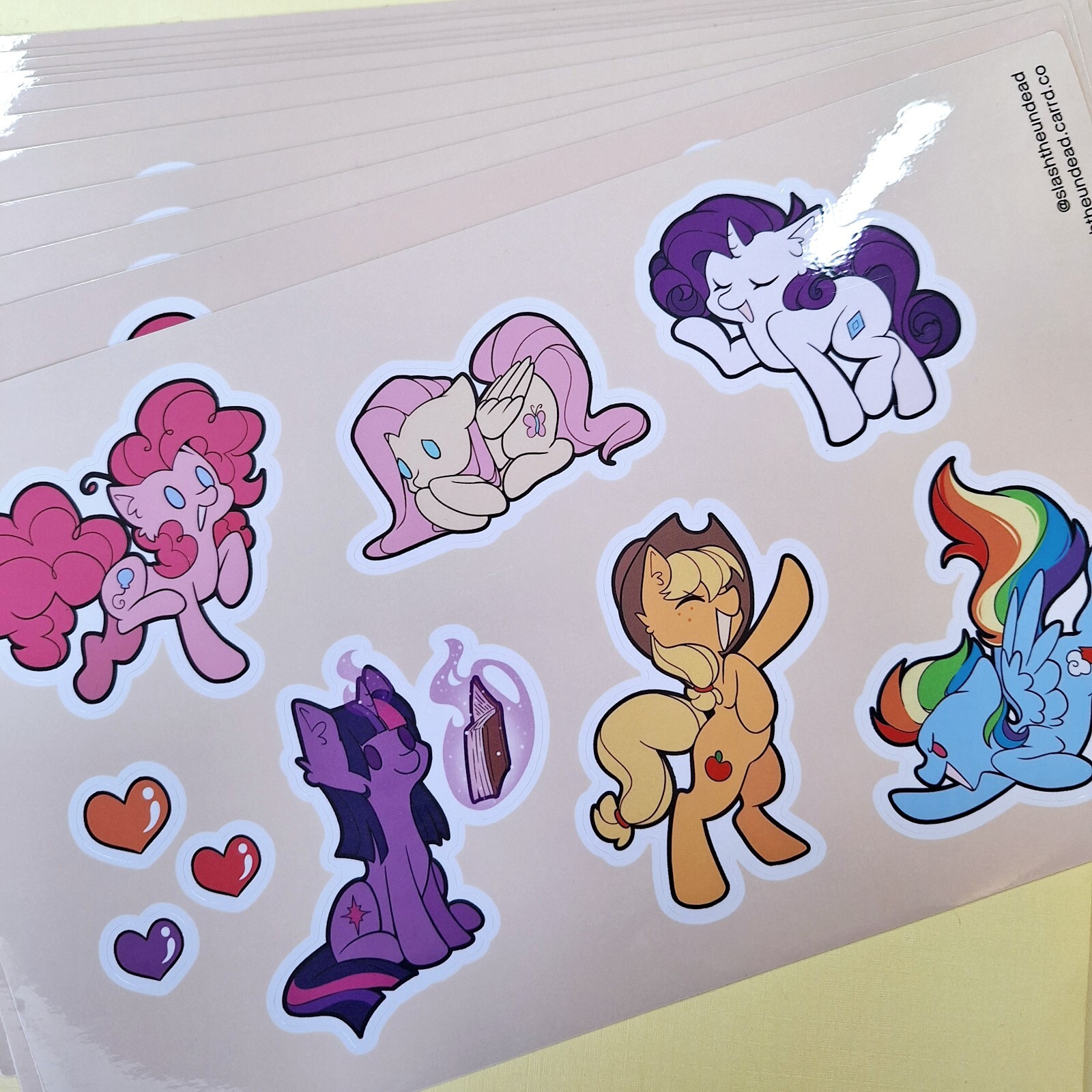 My Little Pony Cute Laptop STICKER BUNDLE Waterproof Vinyl Decal Sticker Sheet