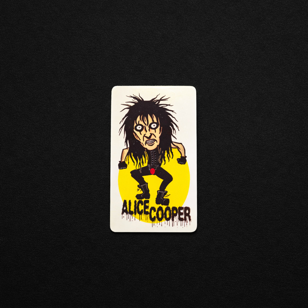 Alice Cooper Inspired Stickers School’s Out Hard Rock Metal Music Vinyl Decals