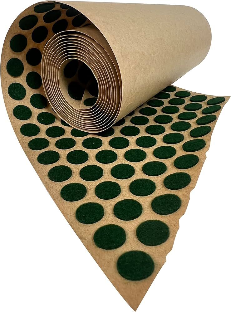 3/8″ Green Felt Dots Surface Protector Felt Pads TROPHY Lamp supplies CRAFTS