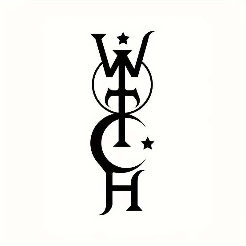 Witch Themed Vinyl Sticker Decal For Car Laptop And Smooth Surfaces