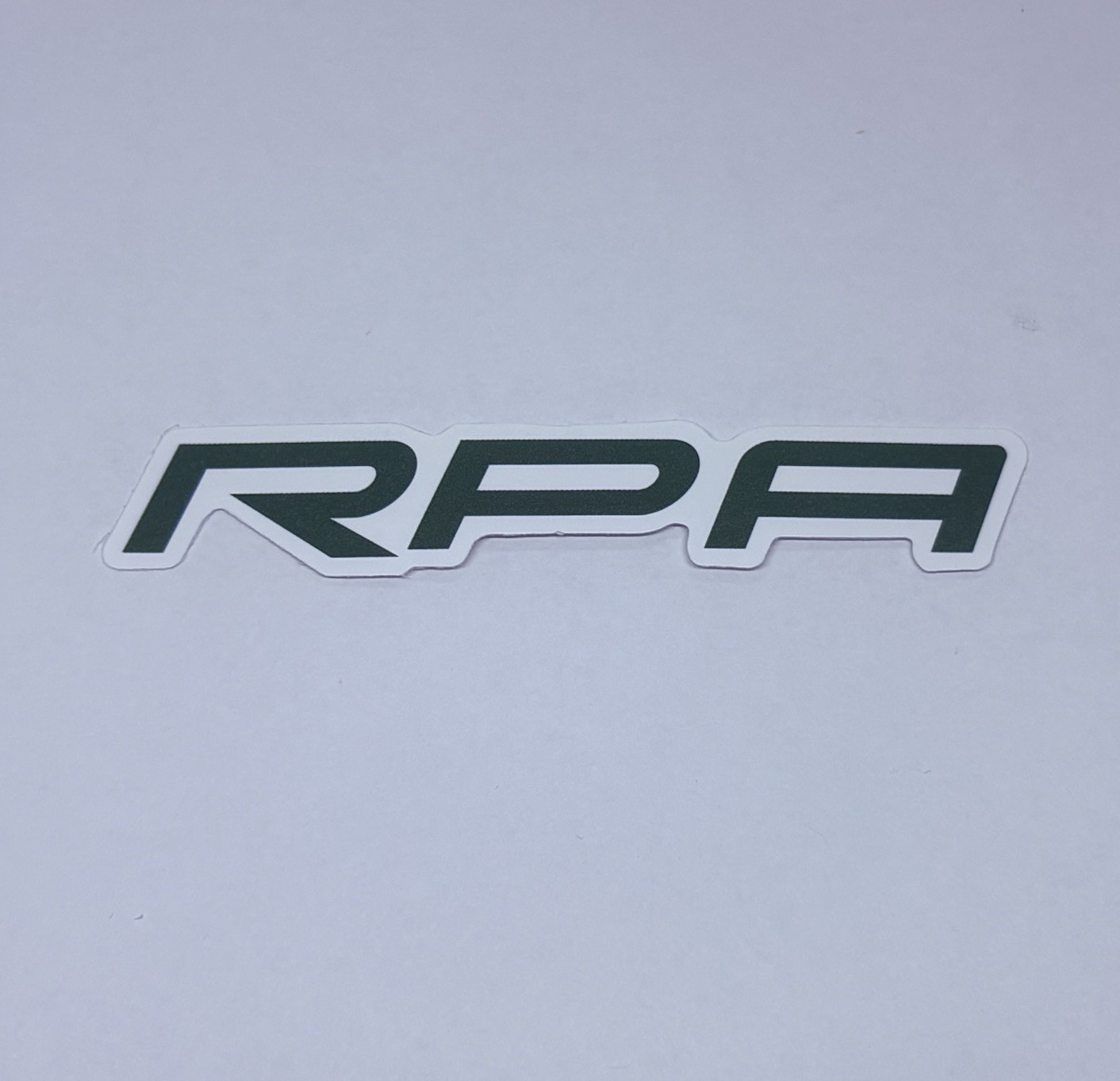 RPA Racing Sticker Vinyl Art Decal Car Window Wall Bumper Matte Finish 3.25” P4