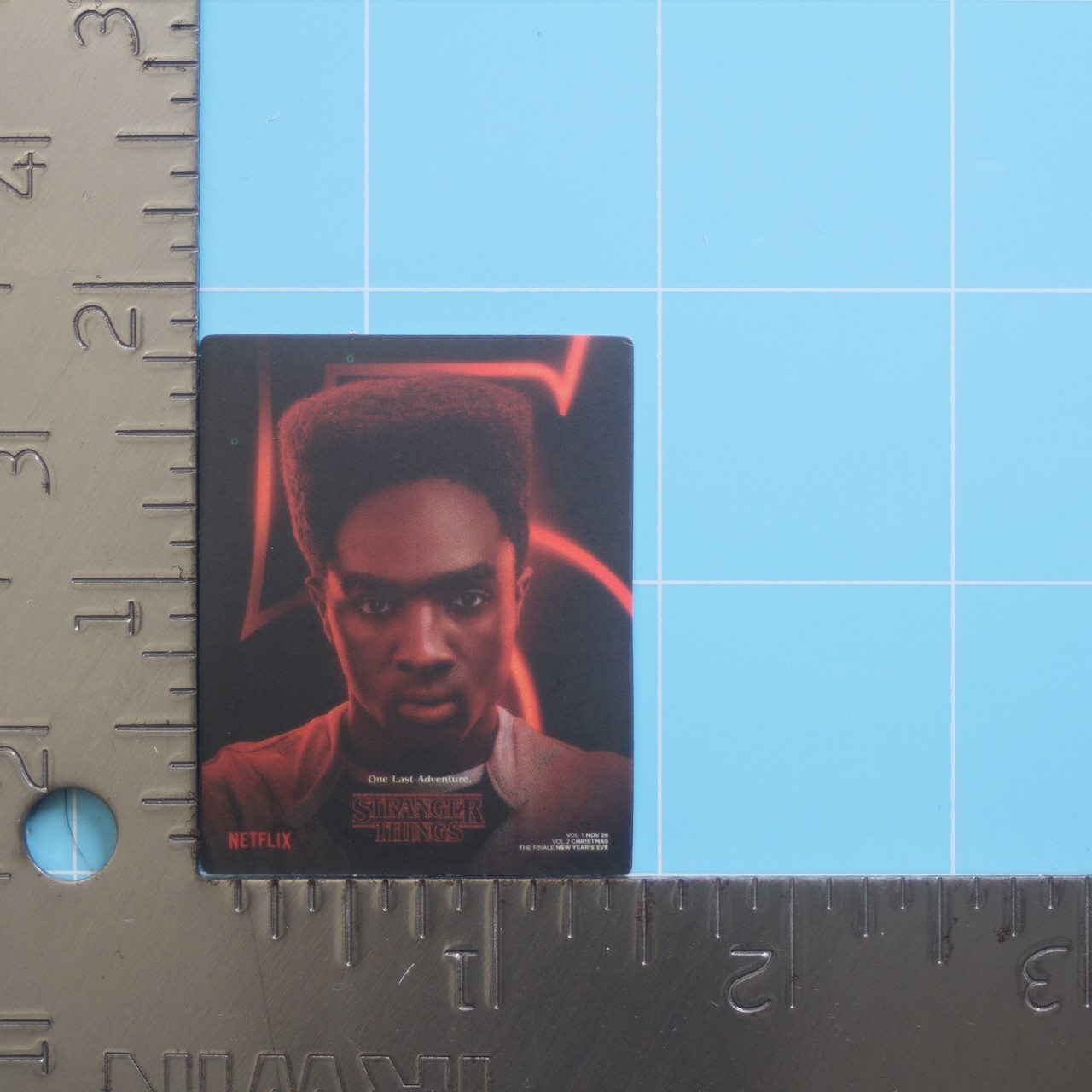 Stranger Things Sticker (LUCAS SINCLAIR) Netflix Horror Show, Matte PVC Decal