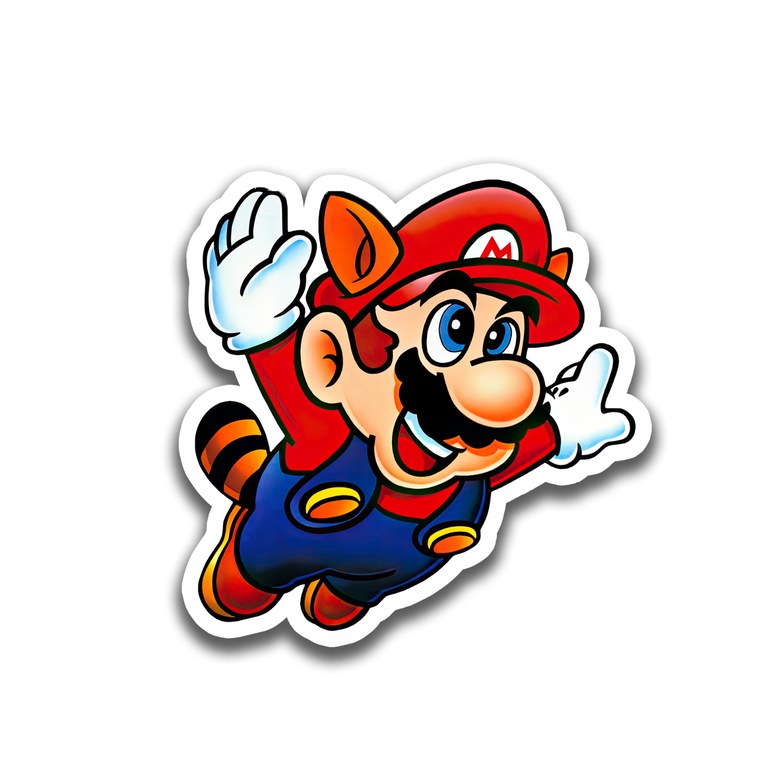 Mario 3 Vinyl Sticker – NES – Nintendo – Mario Bros. – Nostalgia – Retro 4 inch