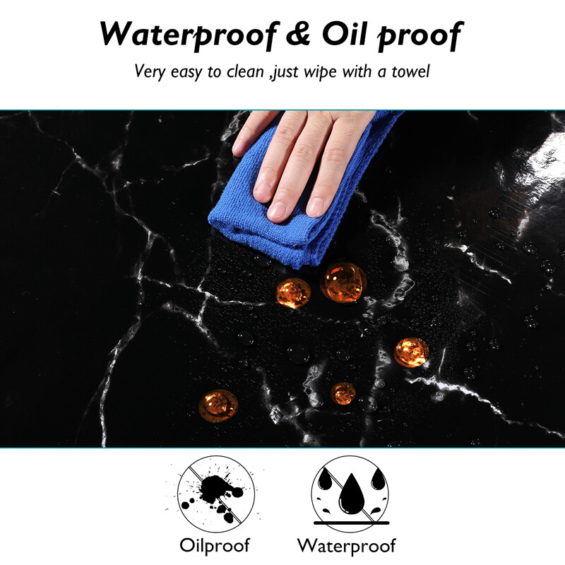 Marble Contact Paper Self Adhesive Peel & Stick Wallpaper PVC Kitchen Countertop