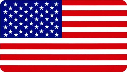 USA American Flag – 3″ X 5″ – Sticker