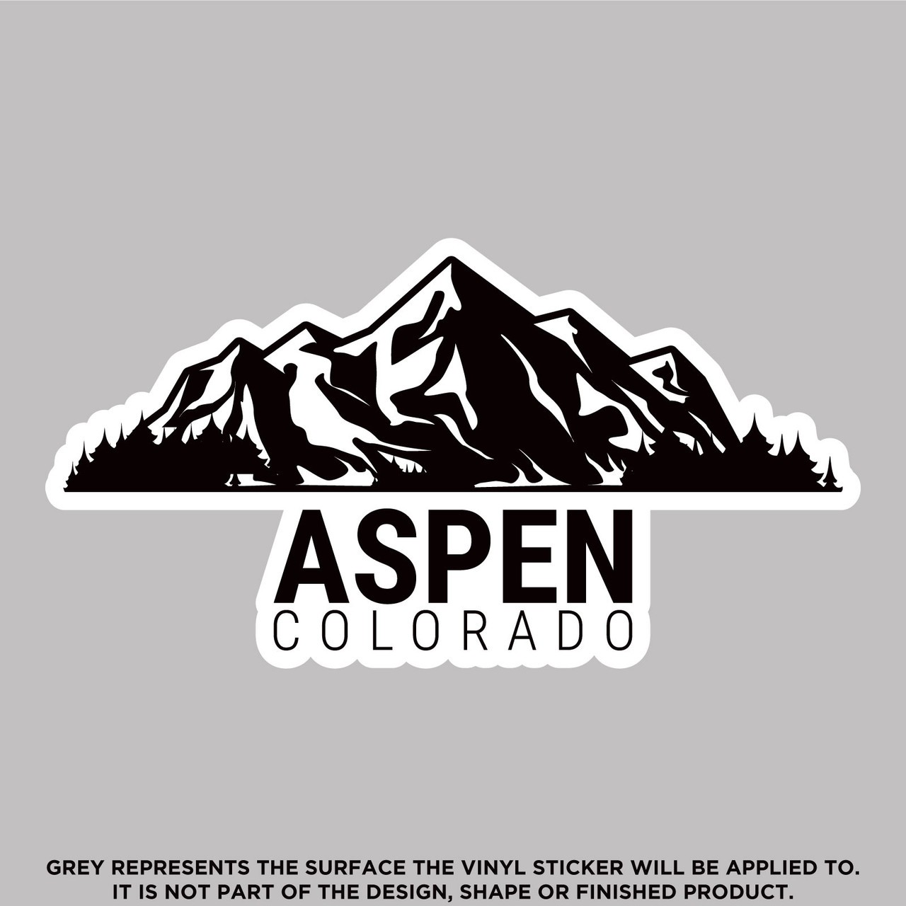 Aspen Colorado with Mountain