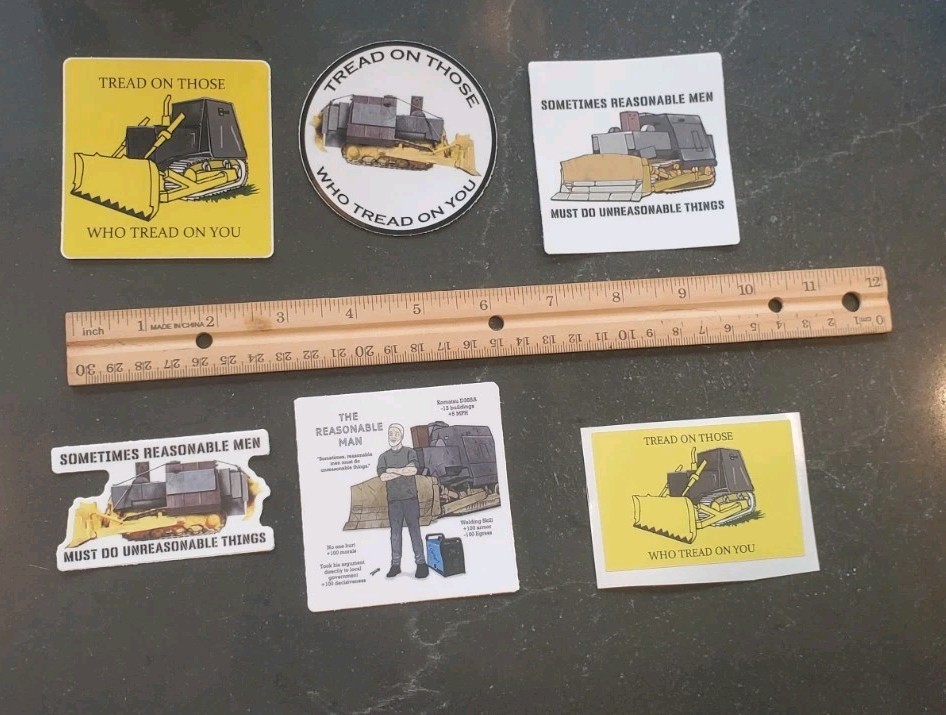 KILLDOZER STICKERS (6) ***WORLDWIDE 🌐 SHIPPING*** 5 YEAR WARRANTY HD VINYL