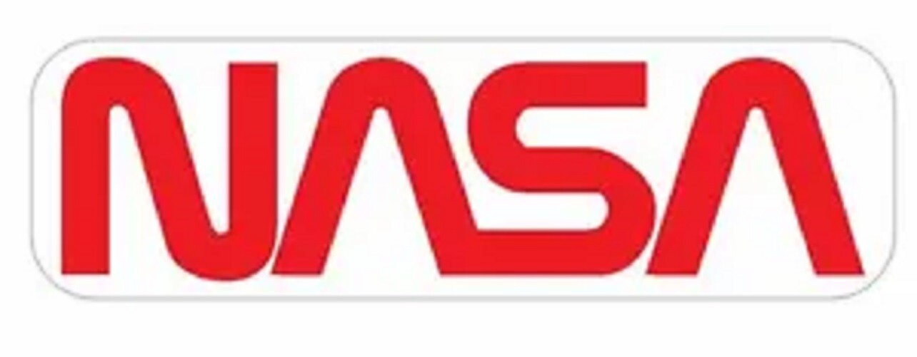 Nasa Worm Sticker Decal M462