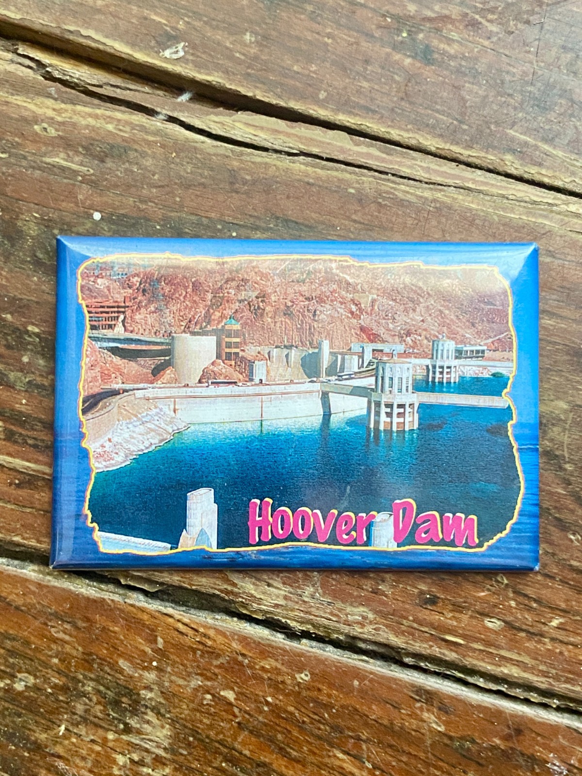 HOOVER DAM Nevada Photo Fridge MAGNET 3 X 2 inches TRAVEL
