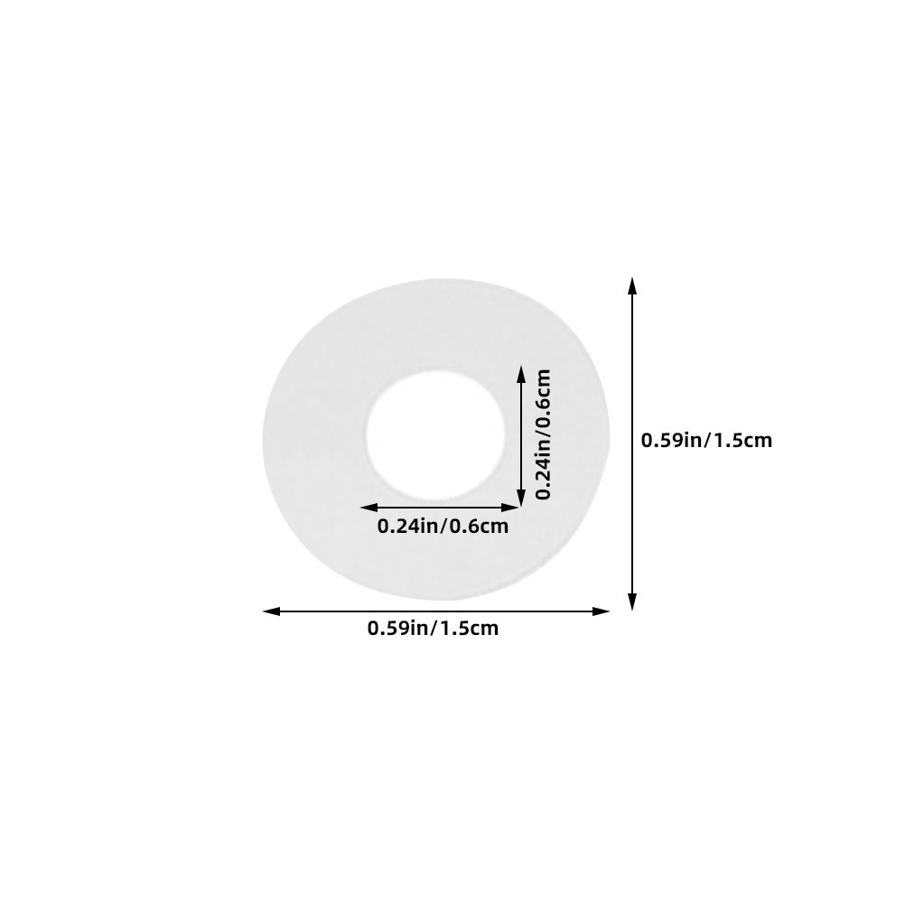 Punch Reinforcers Stickers Pvc Reinforcement Labels Binder Hole Repair
