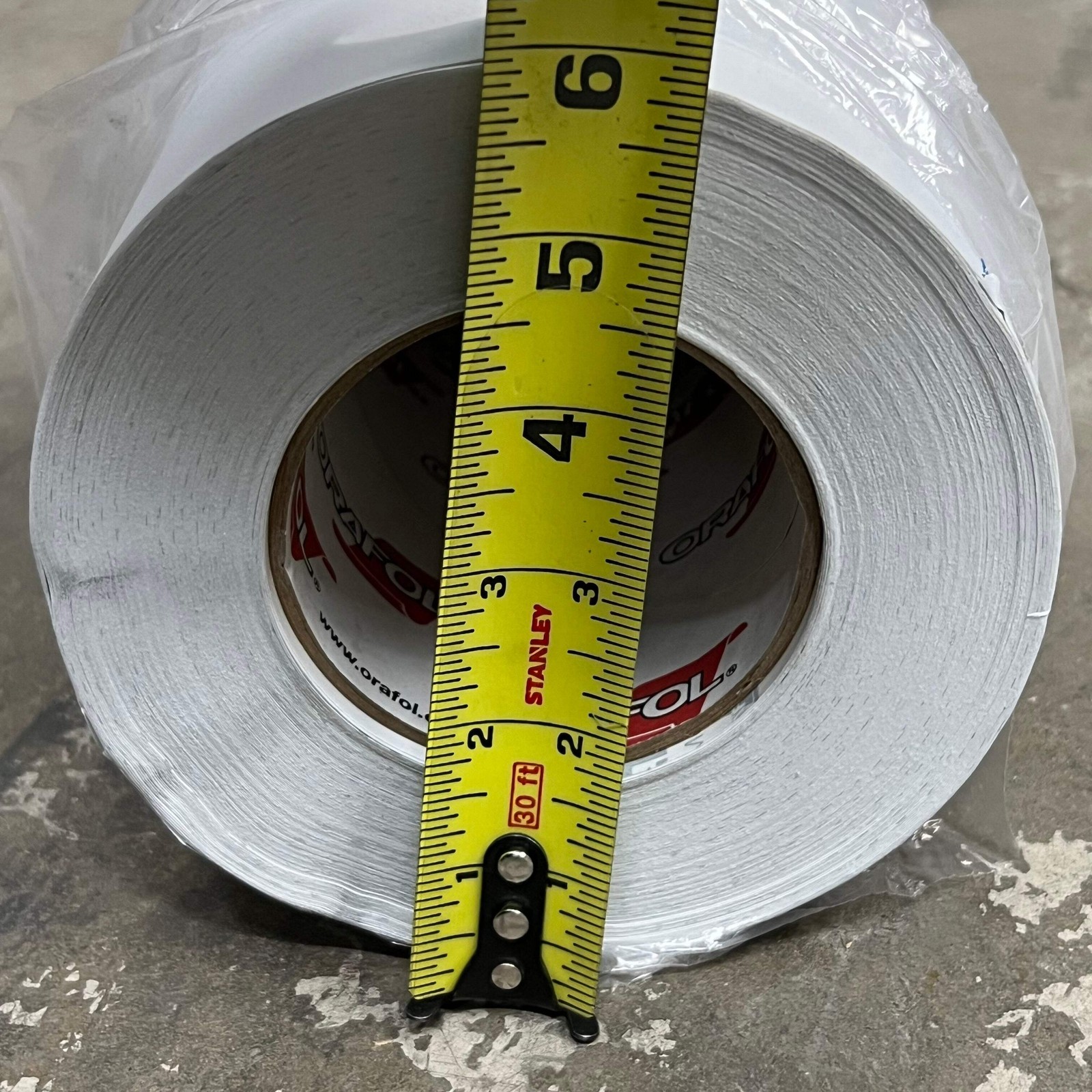 ORAFOL Orajet Printable Vinyl Roll 54” X 50 Yds Matte White 3165M-010