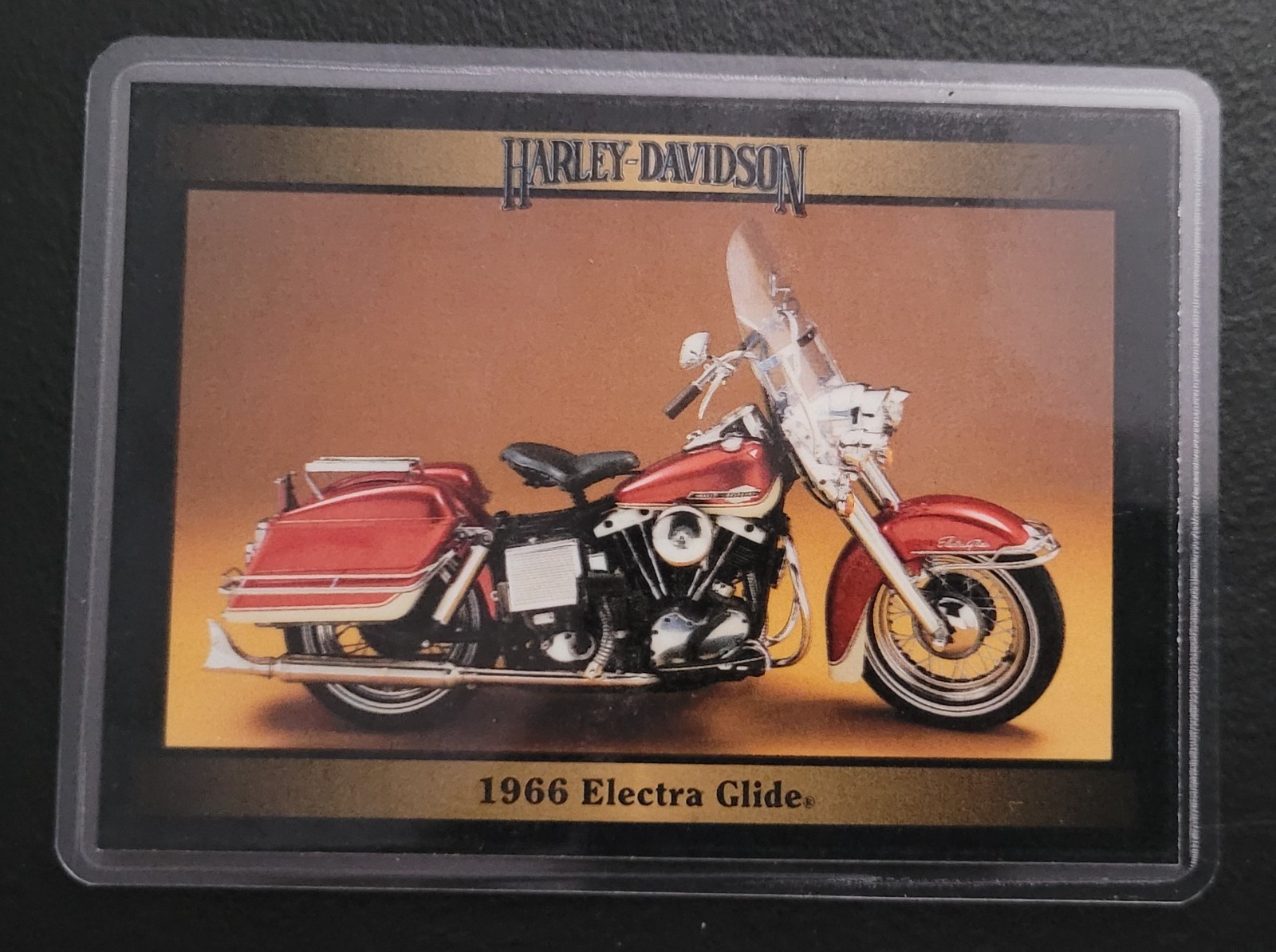 Vintage Harley-Davidson Collectible Card Fridge/Locker/Cabinet Laminated Magnets