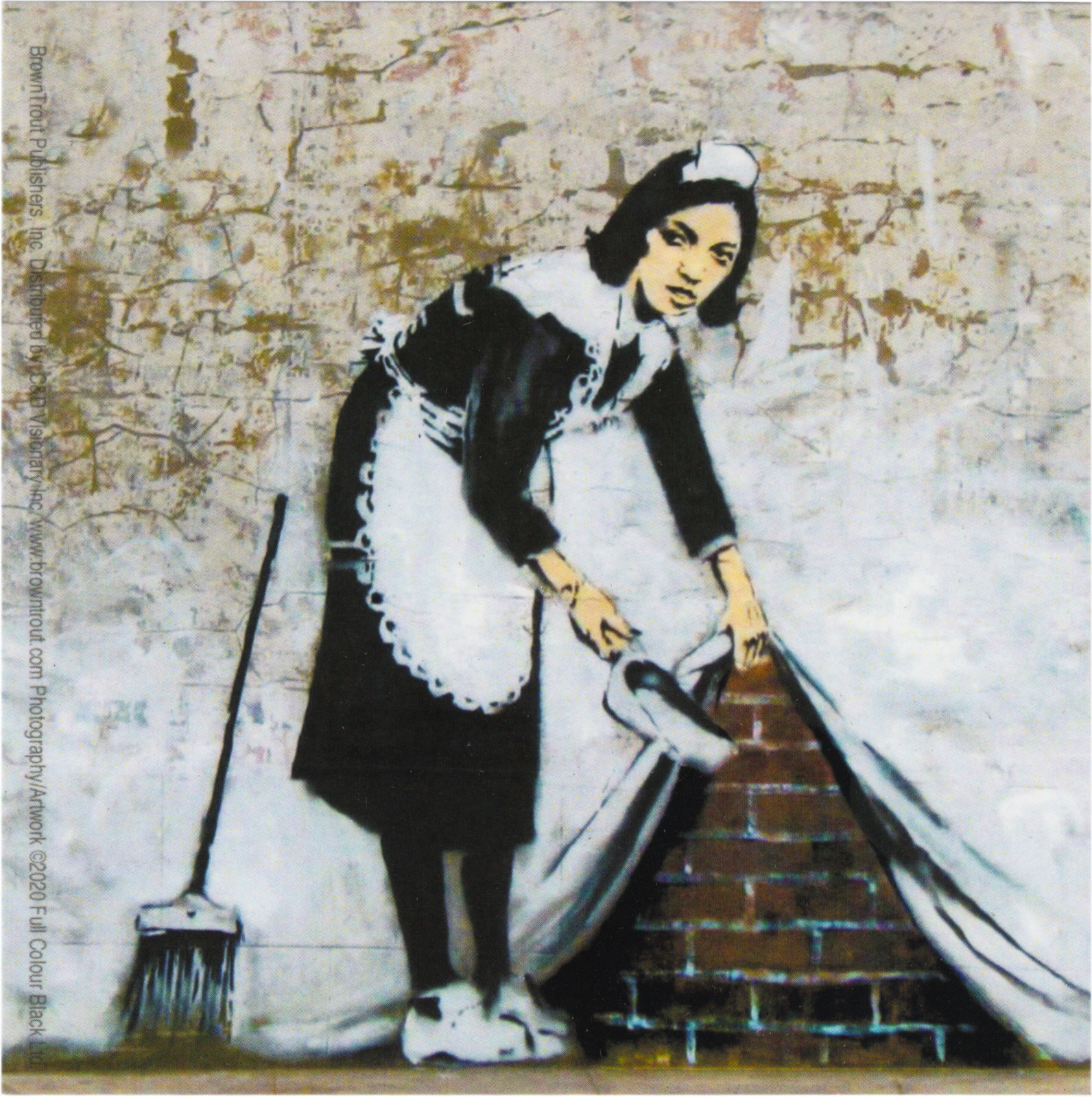 Sticker – Banksy Camden Maid Street Art Graffiti Artist 4″ Decal #5768 New Cool