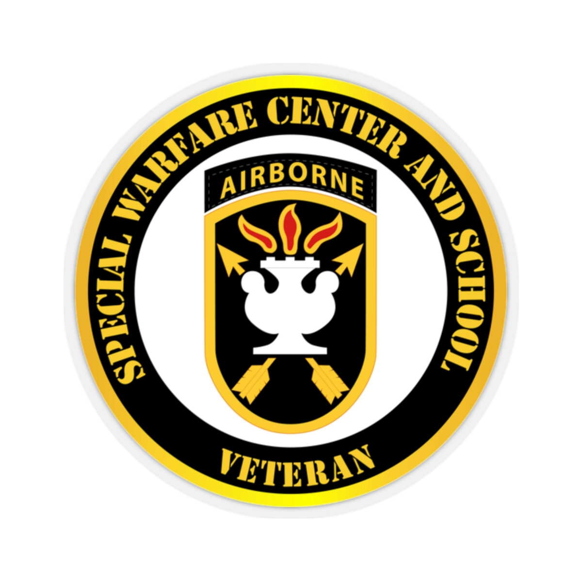 Kiss-Cut Stickers – SOF – JFKSWCS – SSI – Veteran
