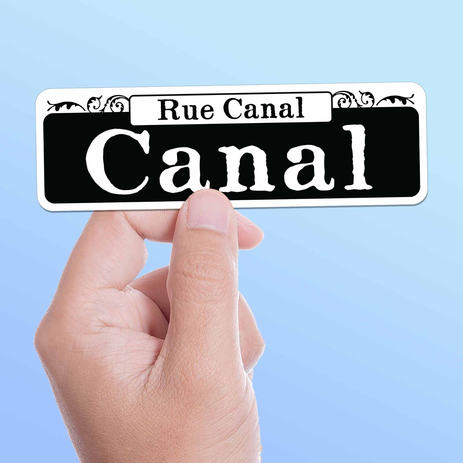 Canal Street New Orleans Sticker – NOLA Louisiana Street Sign Decal for Laptop