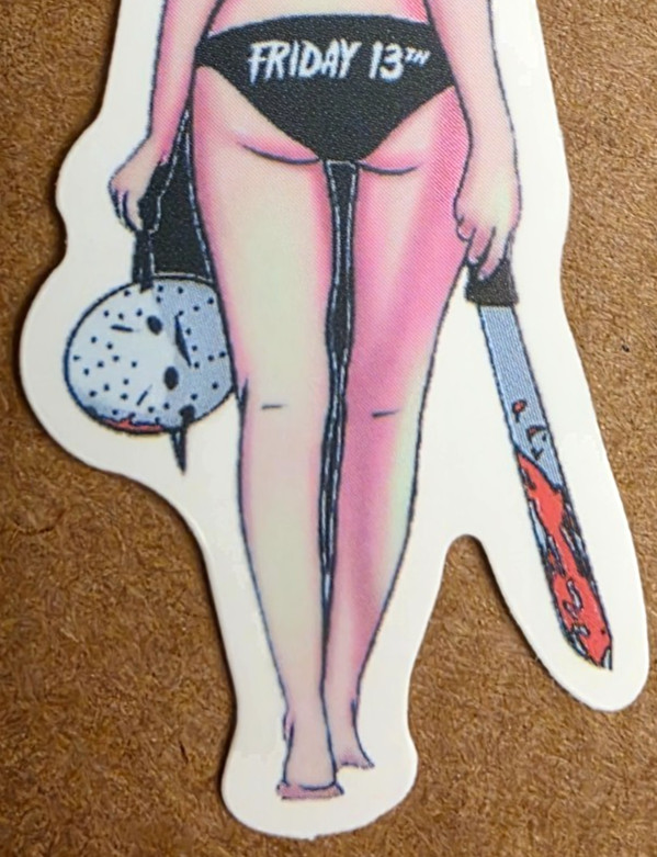 Halloween Sticker Girl Vampire Witch Jason Punk Rock Emo Metal Art Anime Manga