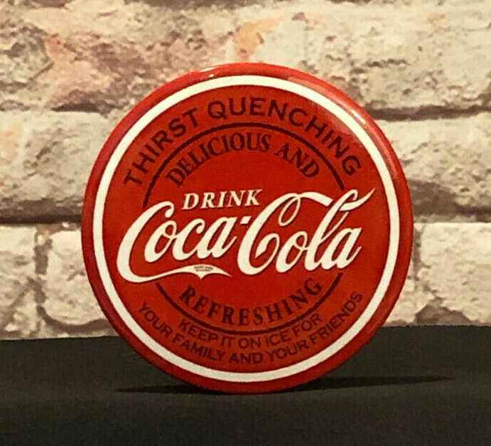 Drink Coca-Cola Round Refrigerator / Toolbox Magnets – American Made