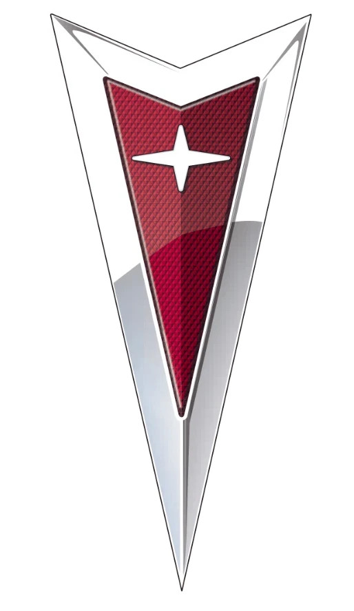 Pontiac Logo Sticker Decal XV