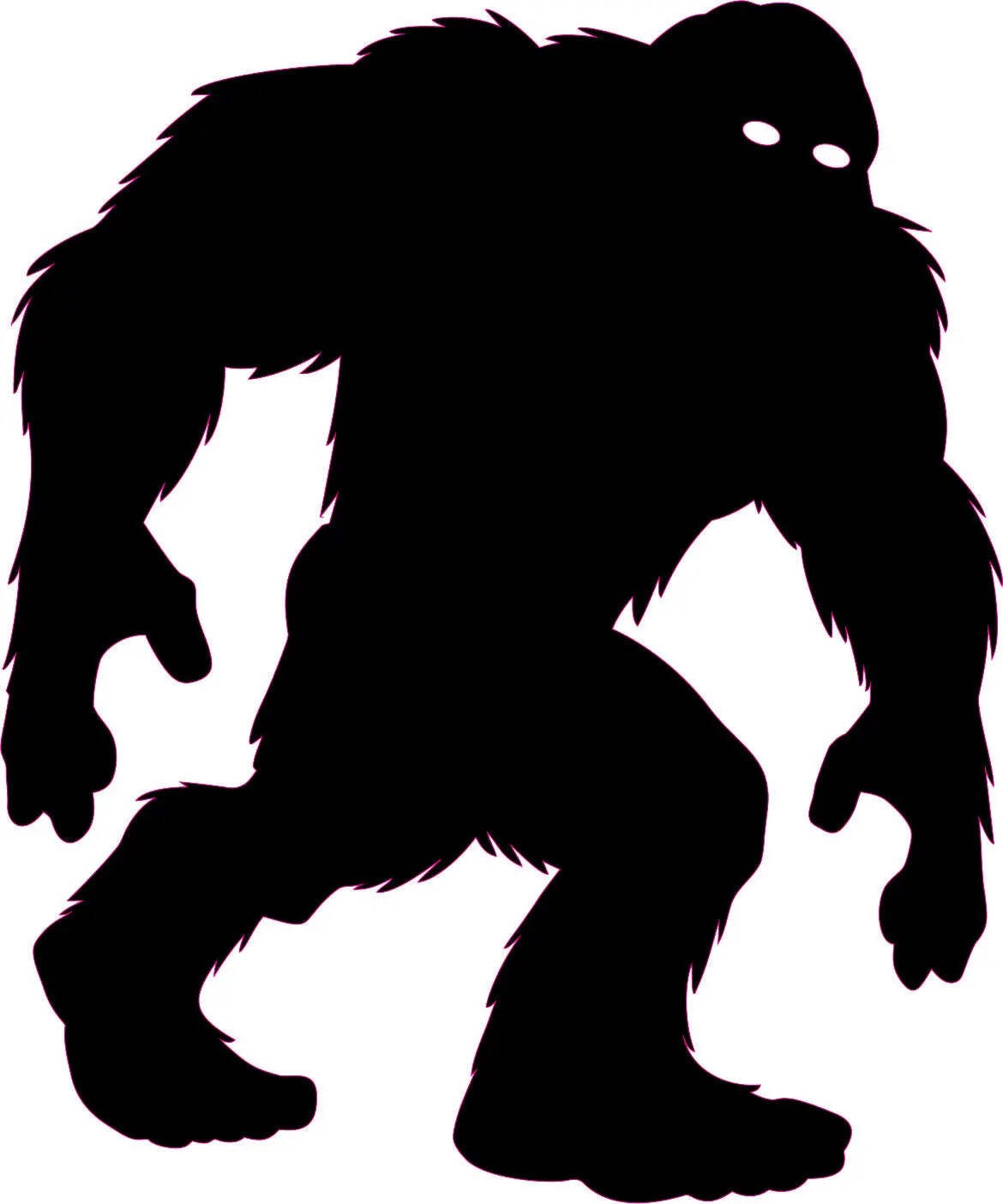 Yeti Bigfoot 48″ Satin Black Decal