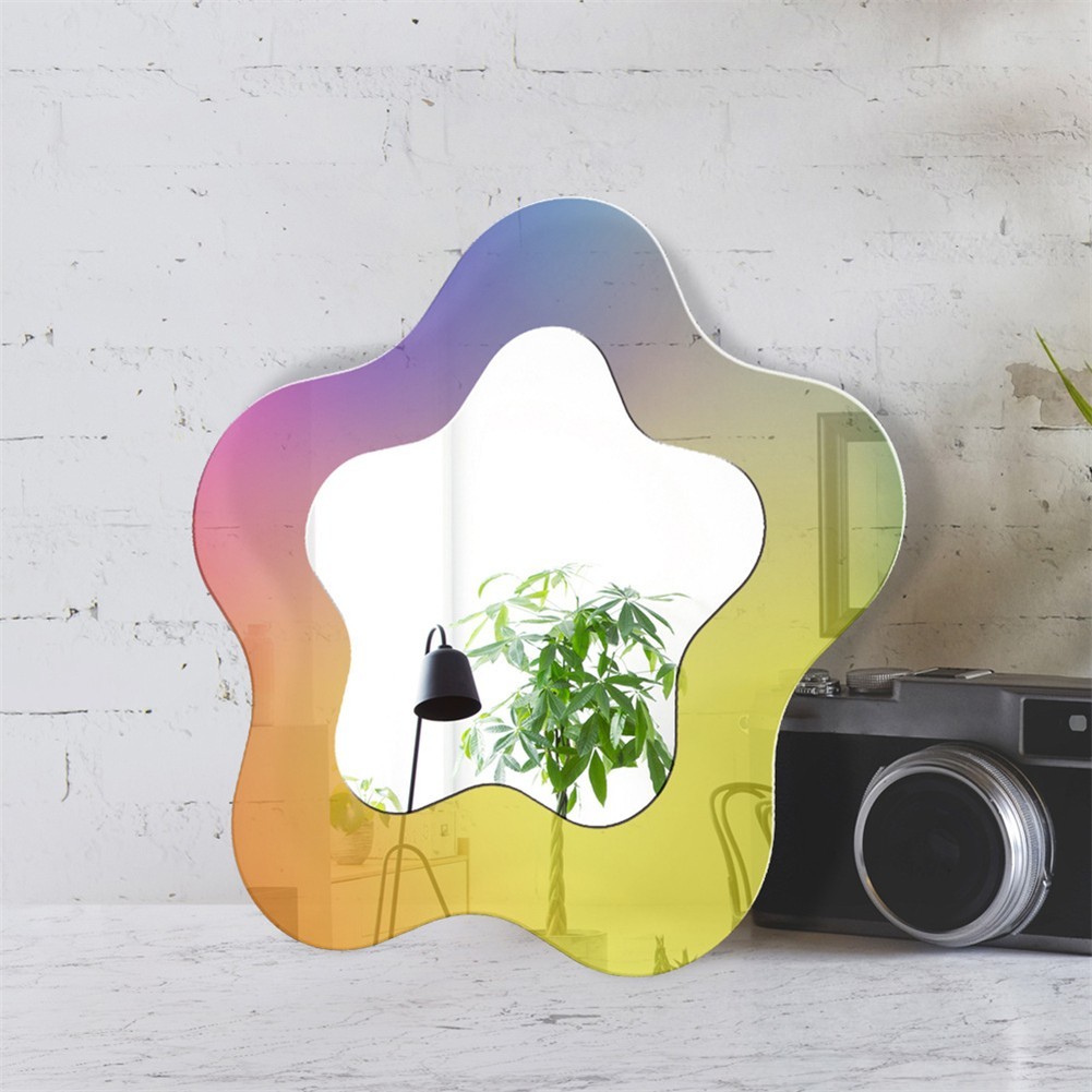 Unique Decorative Mirrors with Irregular Shapes for Modern Home Interiors