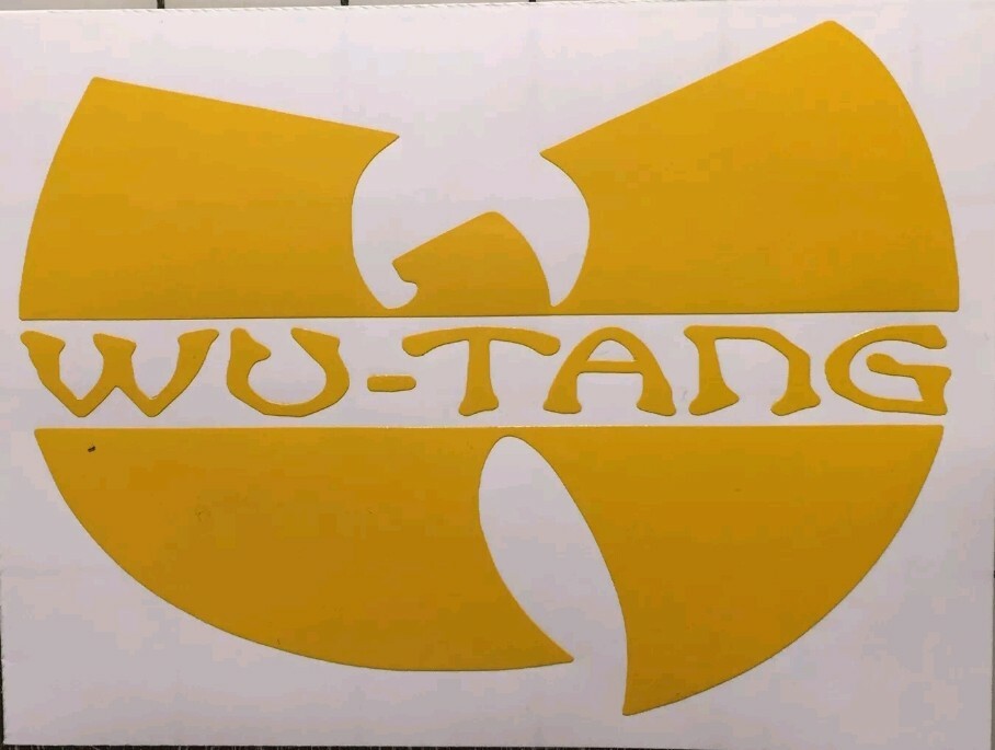 Wu Tang Street Wear 3.5″ H Vinyl Decal, Car Truck Window Bumper Laptops