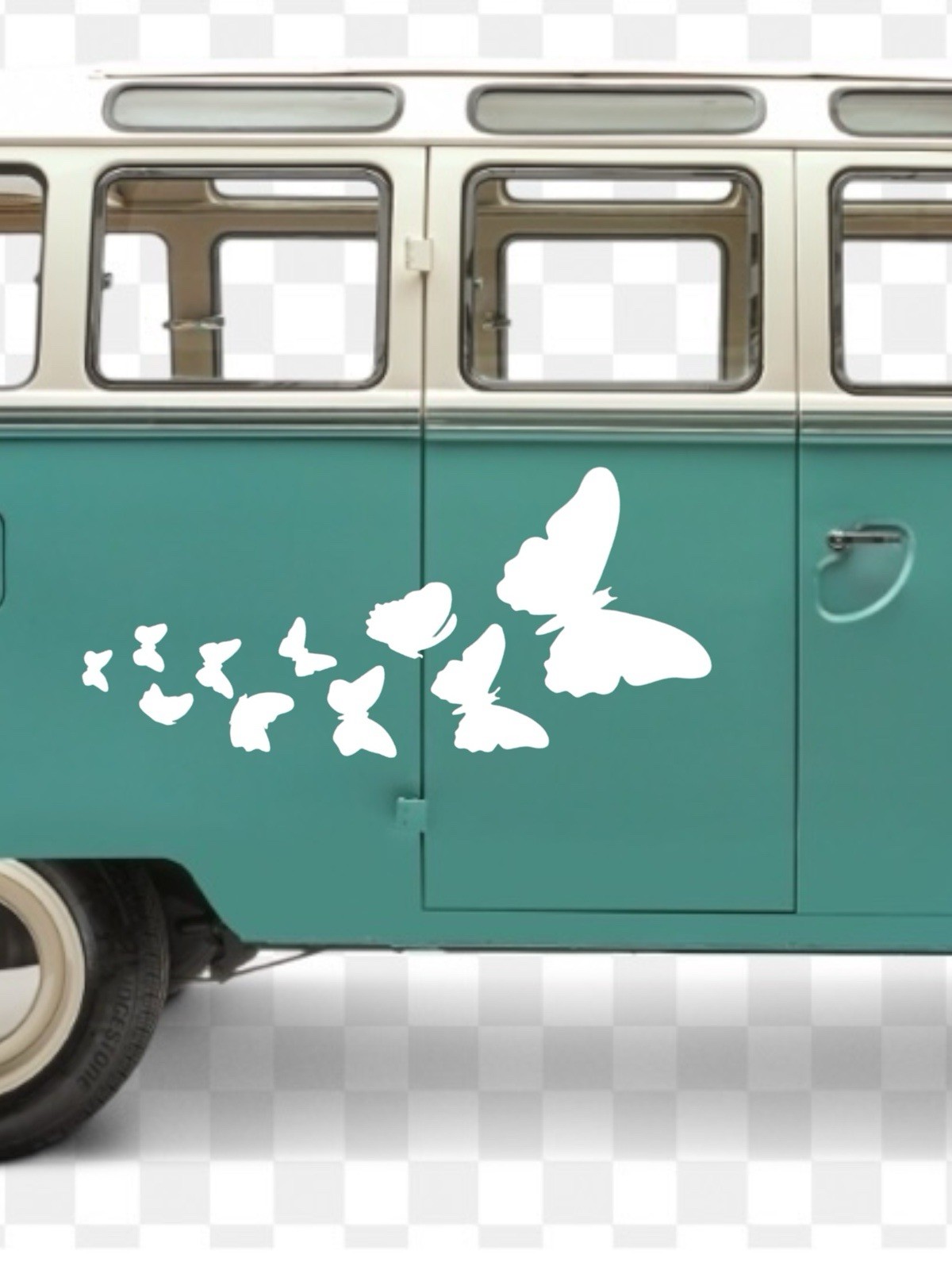 Butterfly’s Decal for car Windows Laptops most Smooth Surfaces