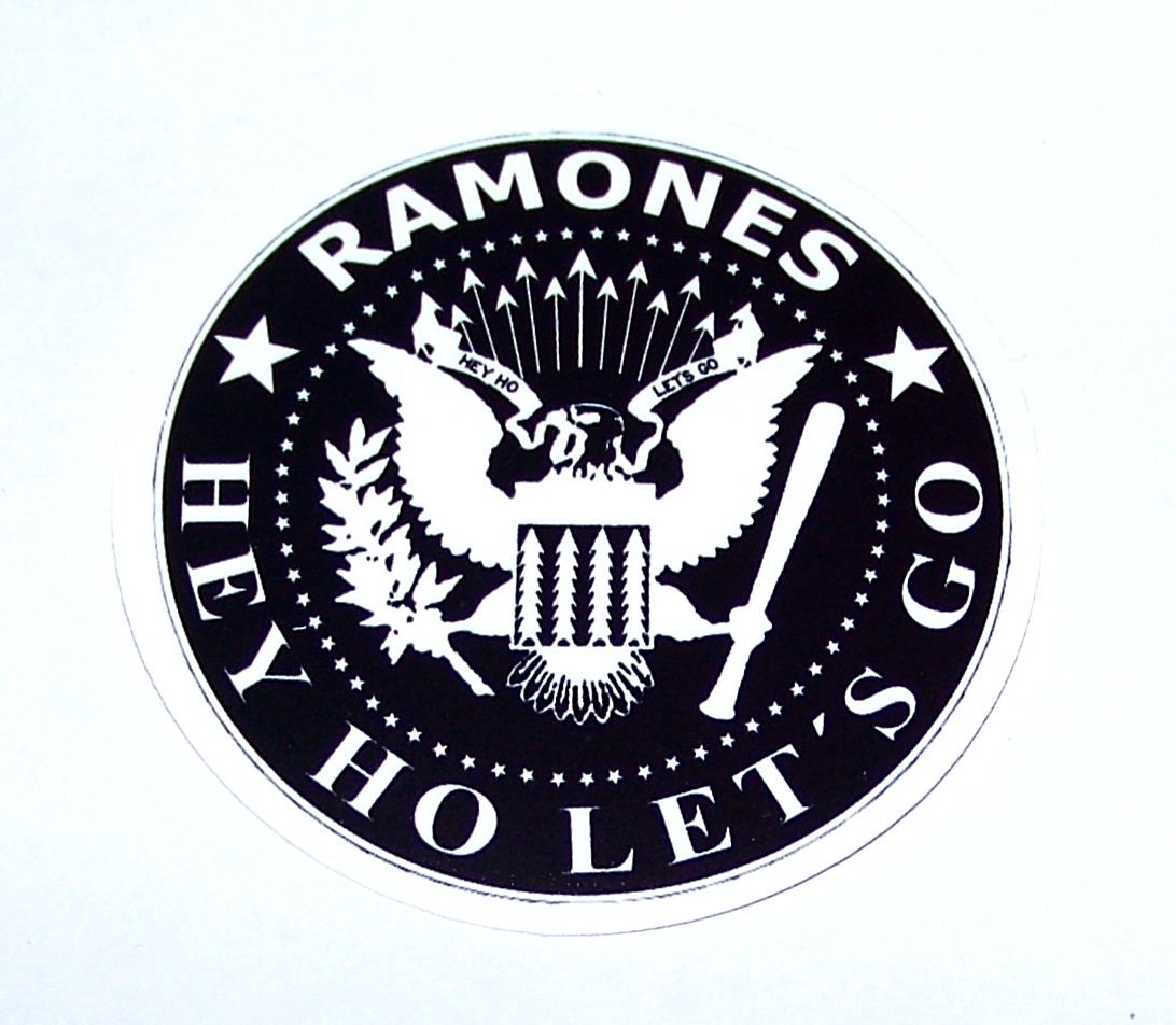 RAMONES Cut Sticker Decal Band Music Metal Rock Punk The Ramones Hey Ho Let’s Go
