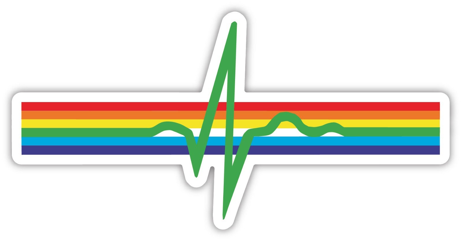 Pink Floyd Sticker Decal *3 SIZES* Vinyl Bumper Wall Rock Rainbow