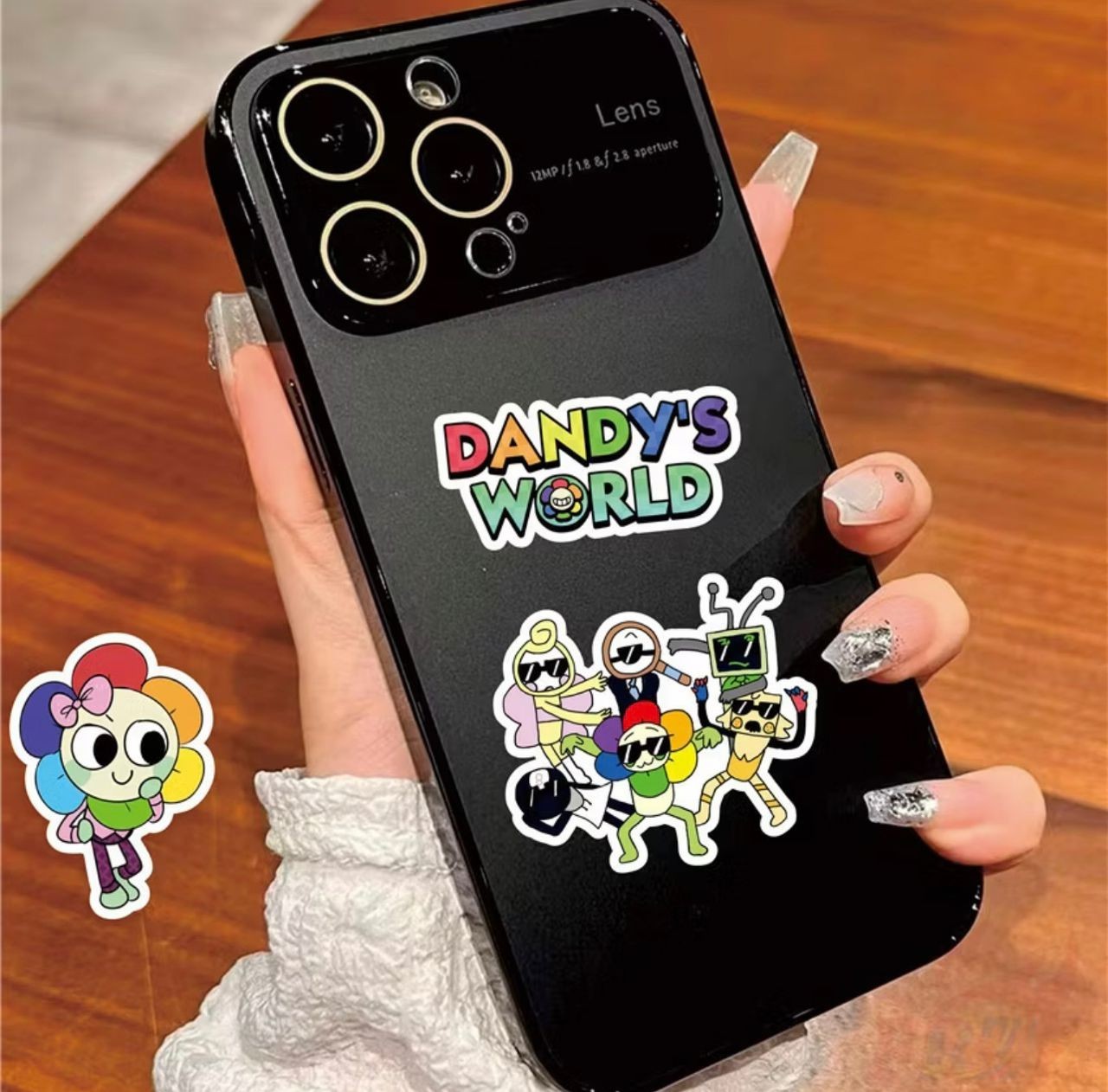 100PCS Dandy’s World Cartoon Character Stickers DIY Fashion Doodle Decals Laptop