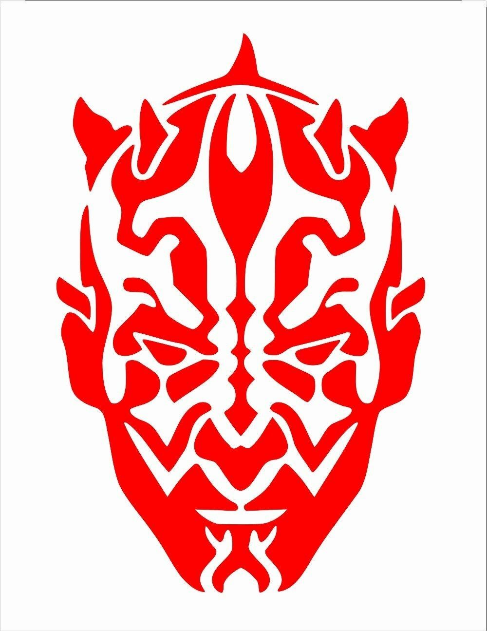 Darth Maul Star Wars Vinyl Decal
