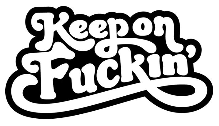 NEW LETHAL THREAT KEEP ON FUCKIN’ MINI DECAL STICKER 3.5″x2″ RC00293