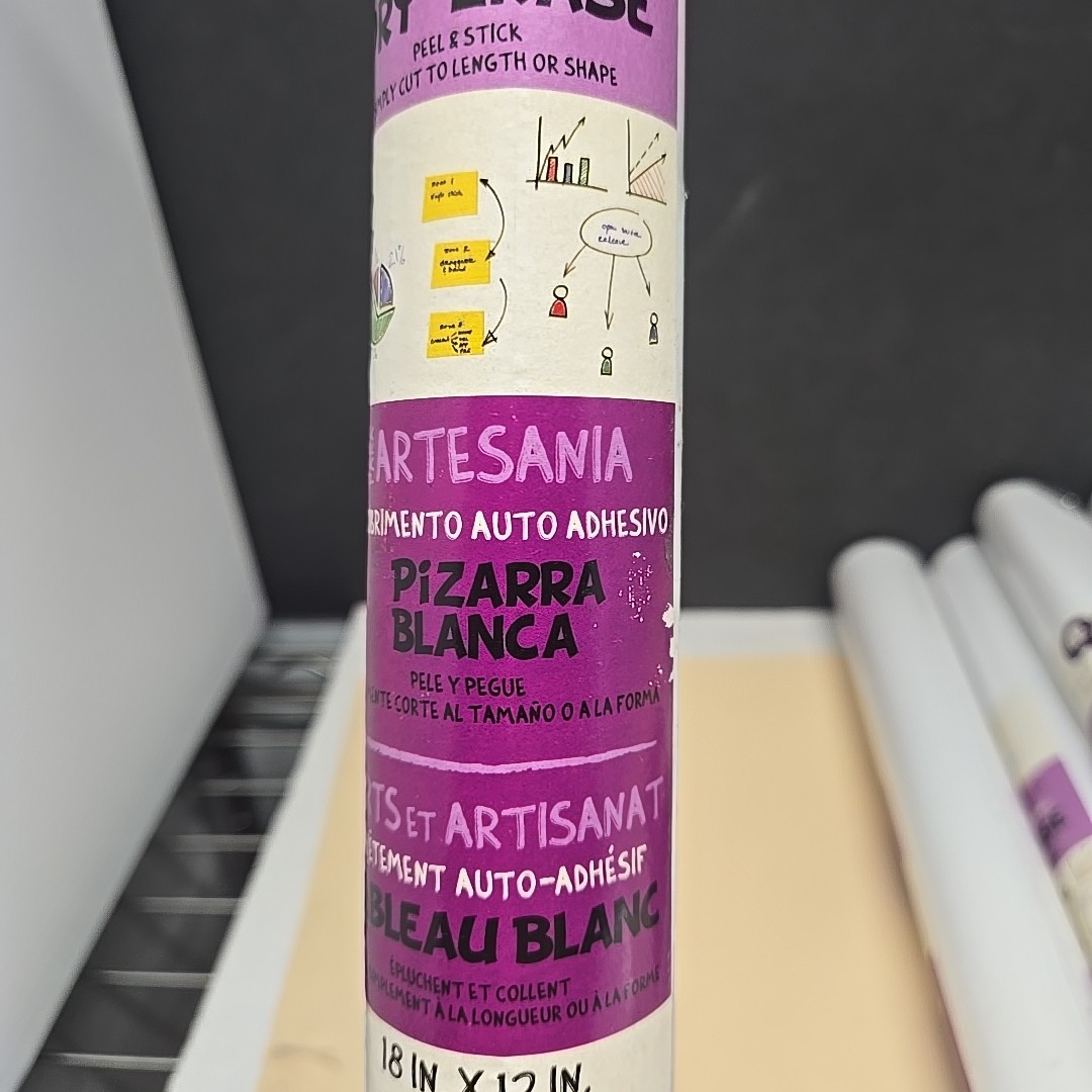 Quick Cover by Con-Tact Dry Erase Self-Adhesive Arts & Crafts 18 x 12 lot of 9