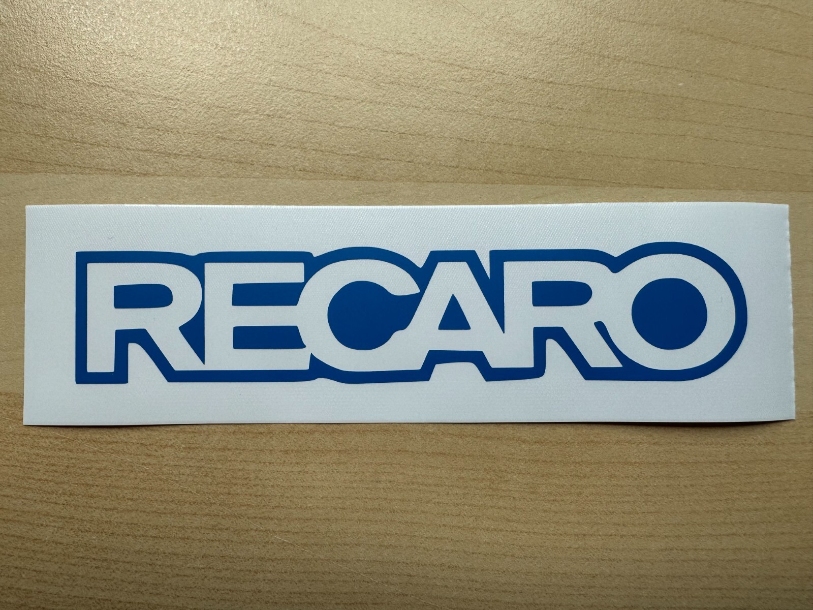 Recaro Car Decal. Color & Size Options.