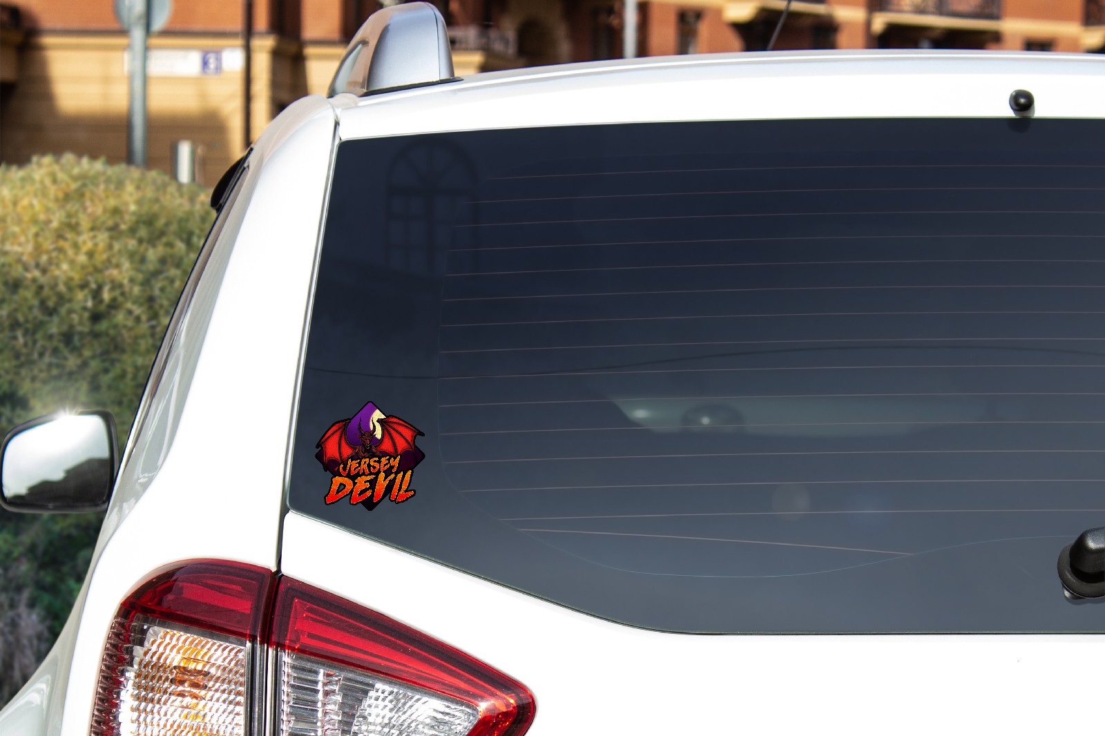 Jersey Devil Sticker Decal Cryptid Myth Legend Folklore Monster Creature Car