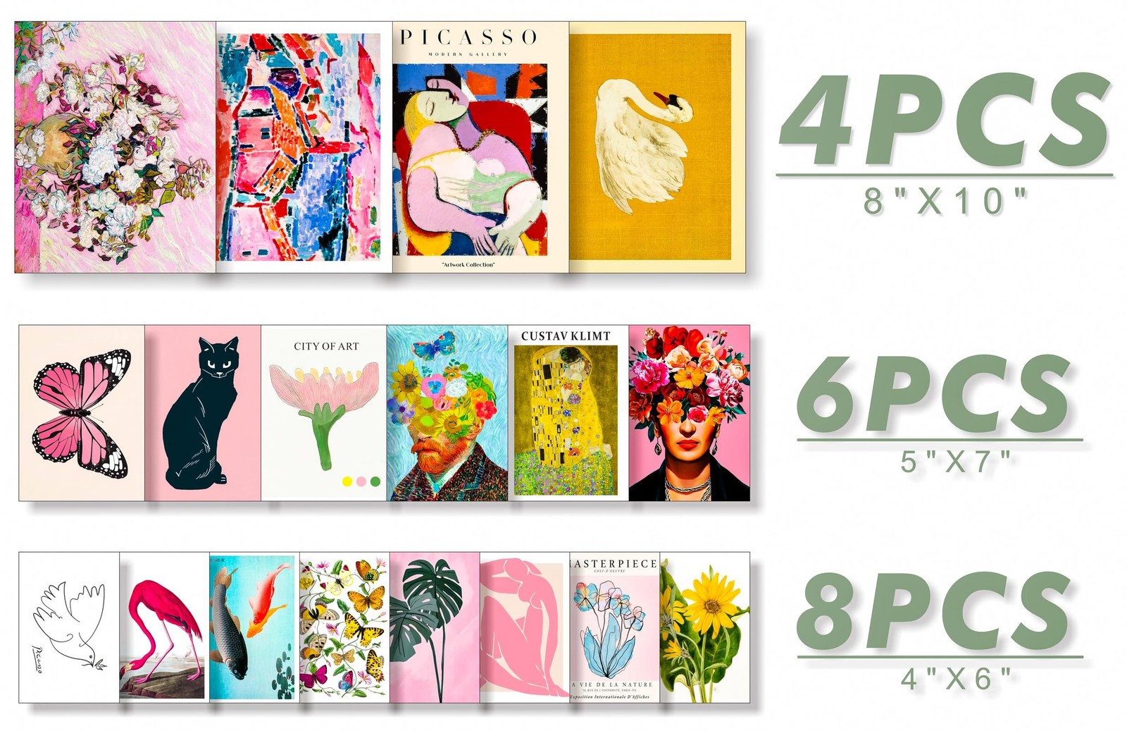 dazongweihan 18 PCS Colorful Eclectic Wall Art Decor, Maximalist Wall Prints …