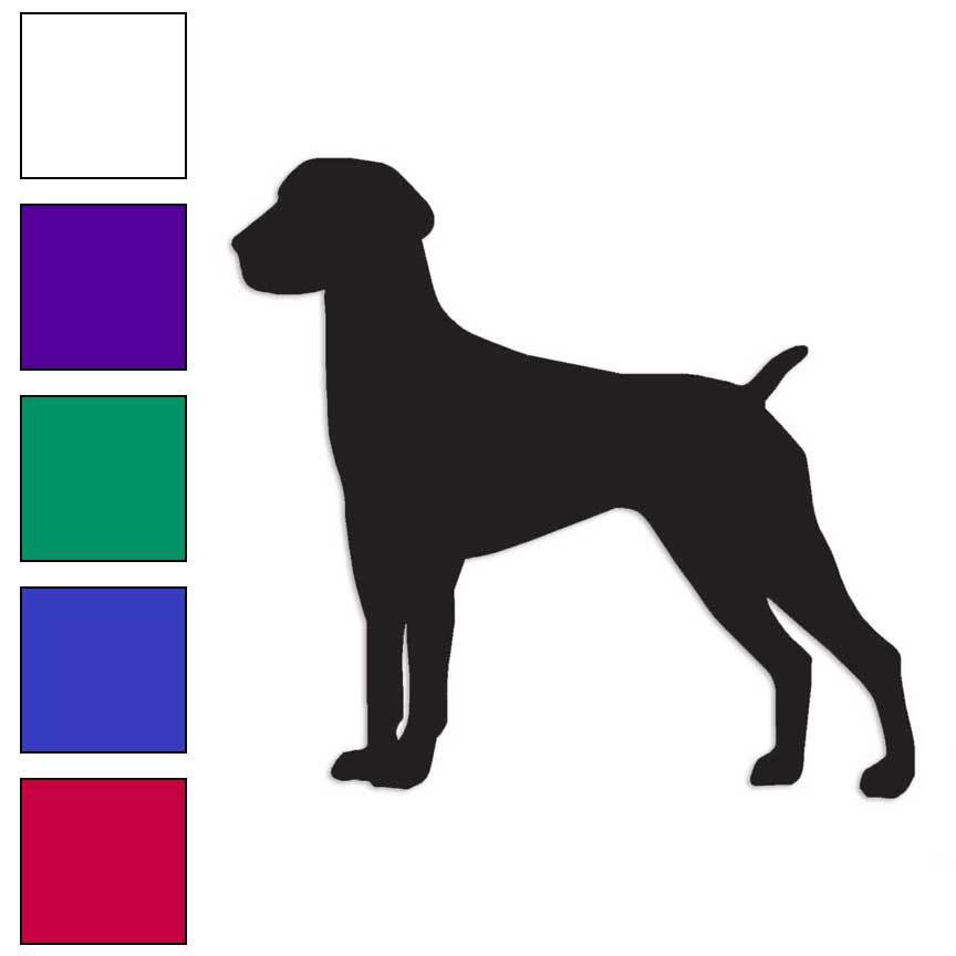 German Shorthair Pointer Dog, Vinyl Decal Sticker, Multiple Colors & Sizes #1960