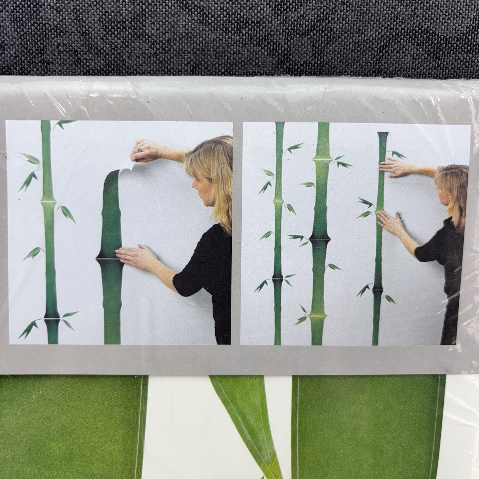 New IKEA Slatthult Bamboo Green Wall Stickers Van Den Bossche 2006 Decal France